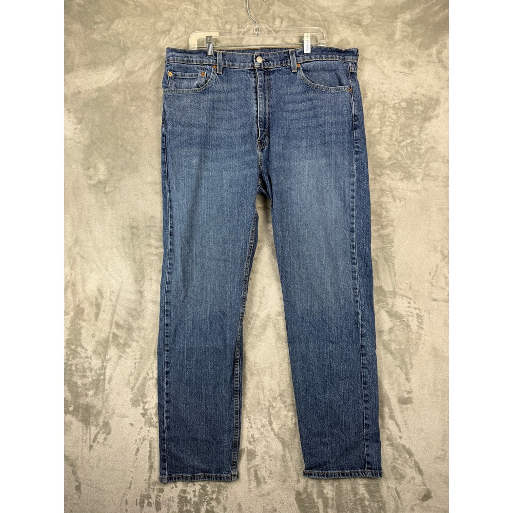 Levis 505 Regular Fit Mens Jeans 40x29 Medium Wash Blue Straight Leg